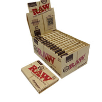 Raw unrefined rolling paper 1 1/4 size