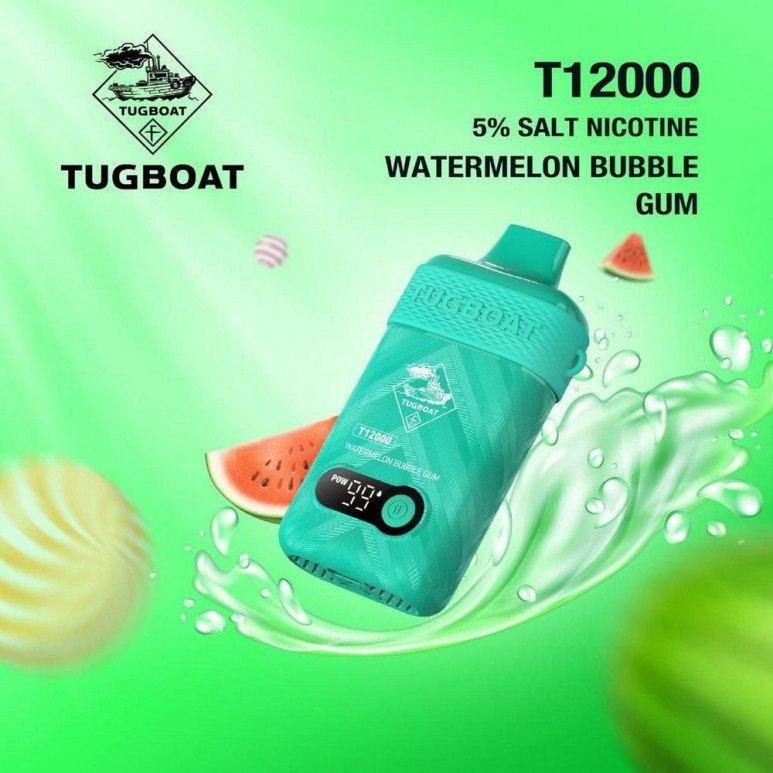 TUGBOAT T12000 – Authentic in UAE | VAPE DOKHA UAE