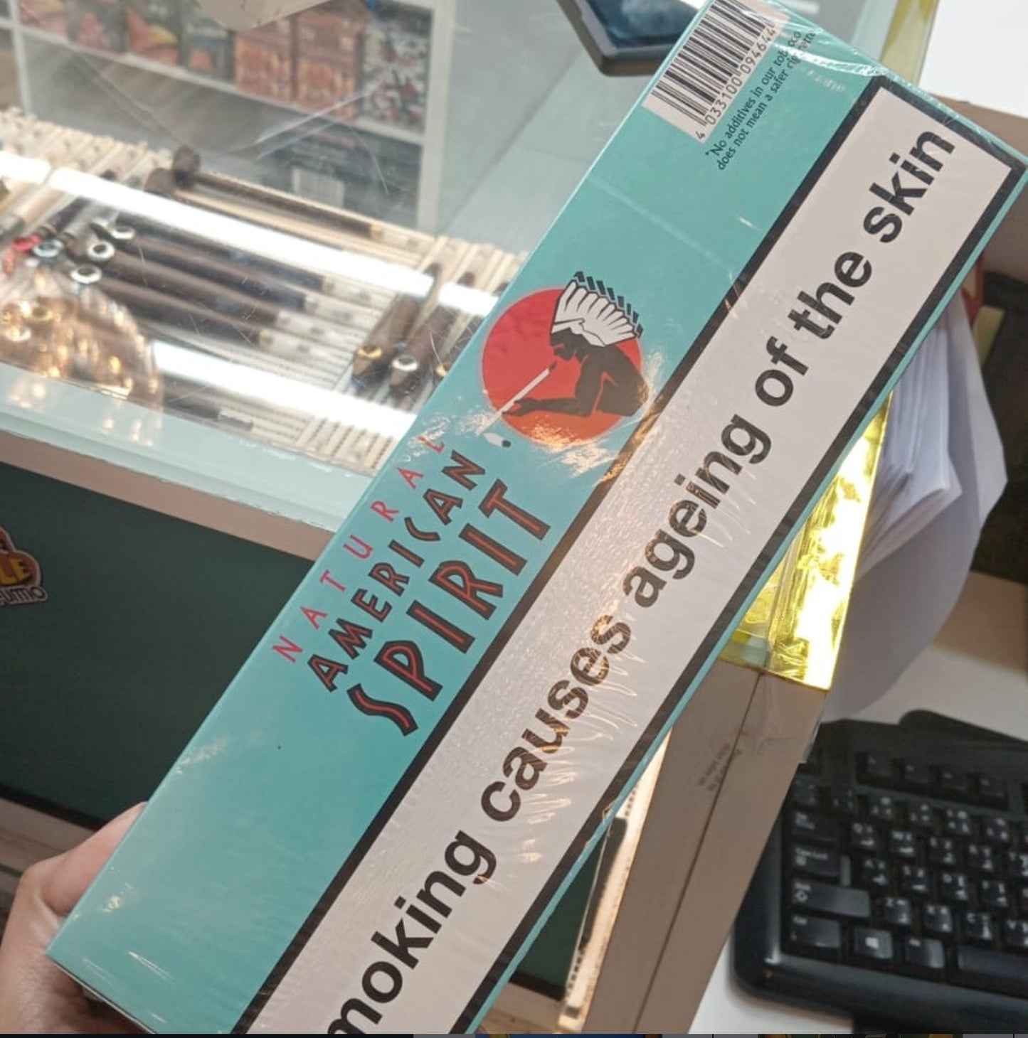 America Spirit Blue Cigarette