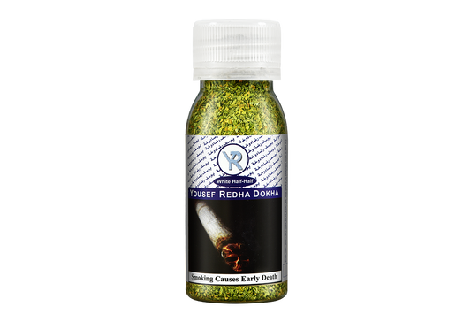 Yousef Rida White Half and Half Dokha – Authentic in UAE | VAPE DOKHA UAE
