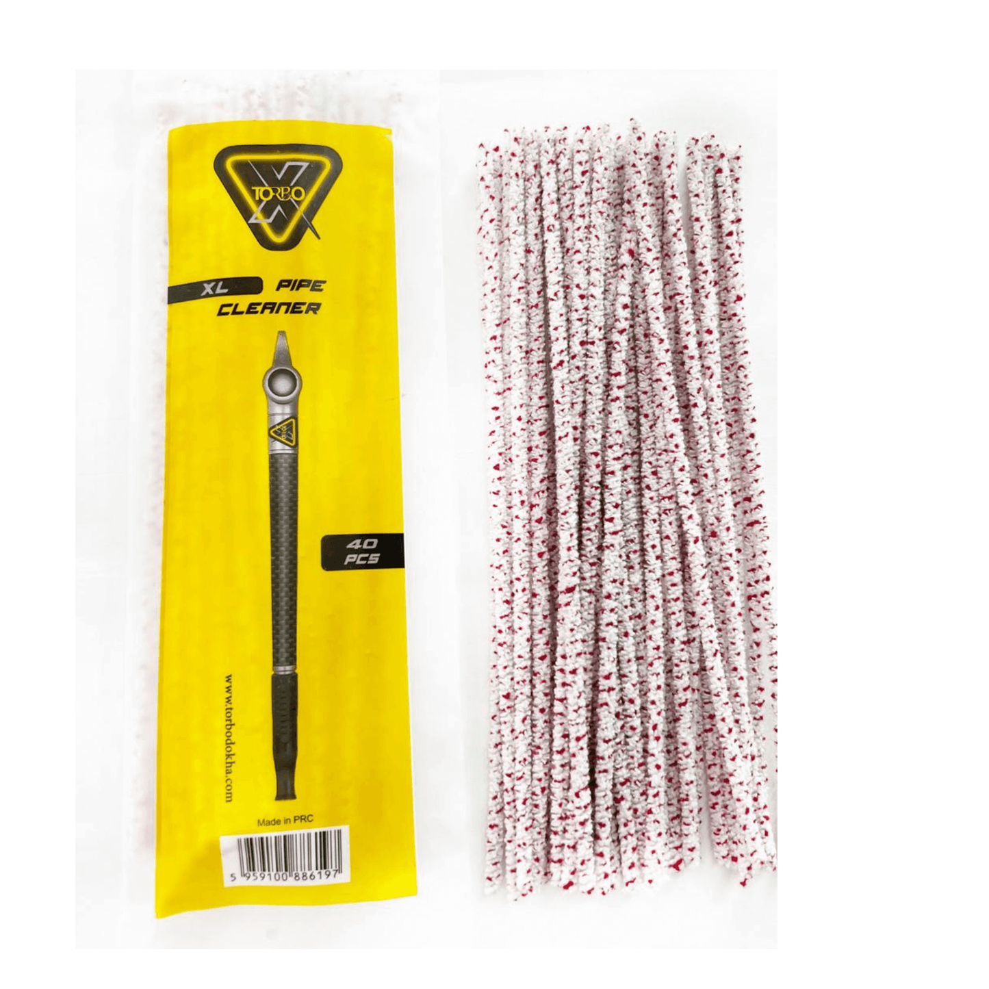 X-TORBO MEDWAKH CLEANER - 40 pcs (Red) – Authentic in UAE | VAPE DOKHA UAE