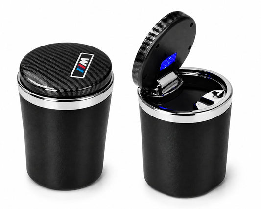 Premium car ashtray with LED light