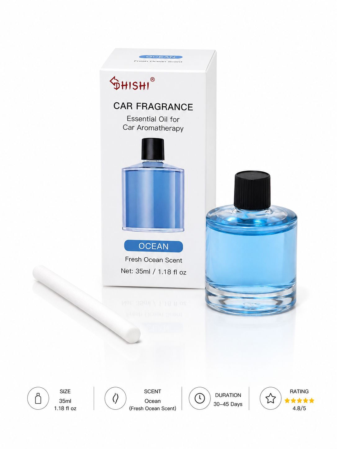 SHISHI car fragrance oil 35ml Ocean