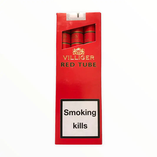VILLIGER RED TUBE A PACK Of THREE TUBE luxury cigars – Authentic in UAE | VAPE DOKHA UAE