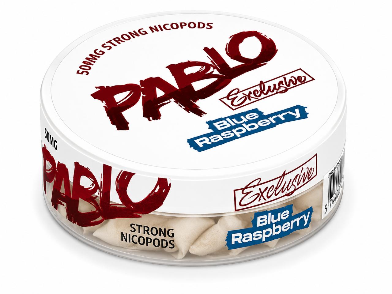 Pablo Blue Raspberry nicotine pouches