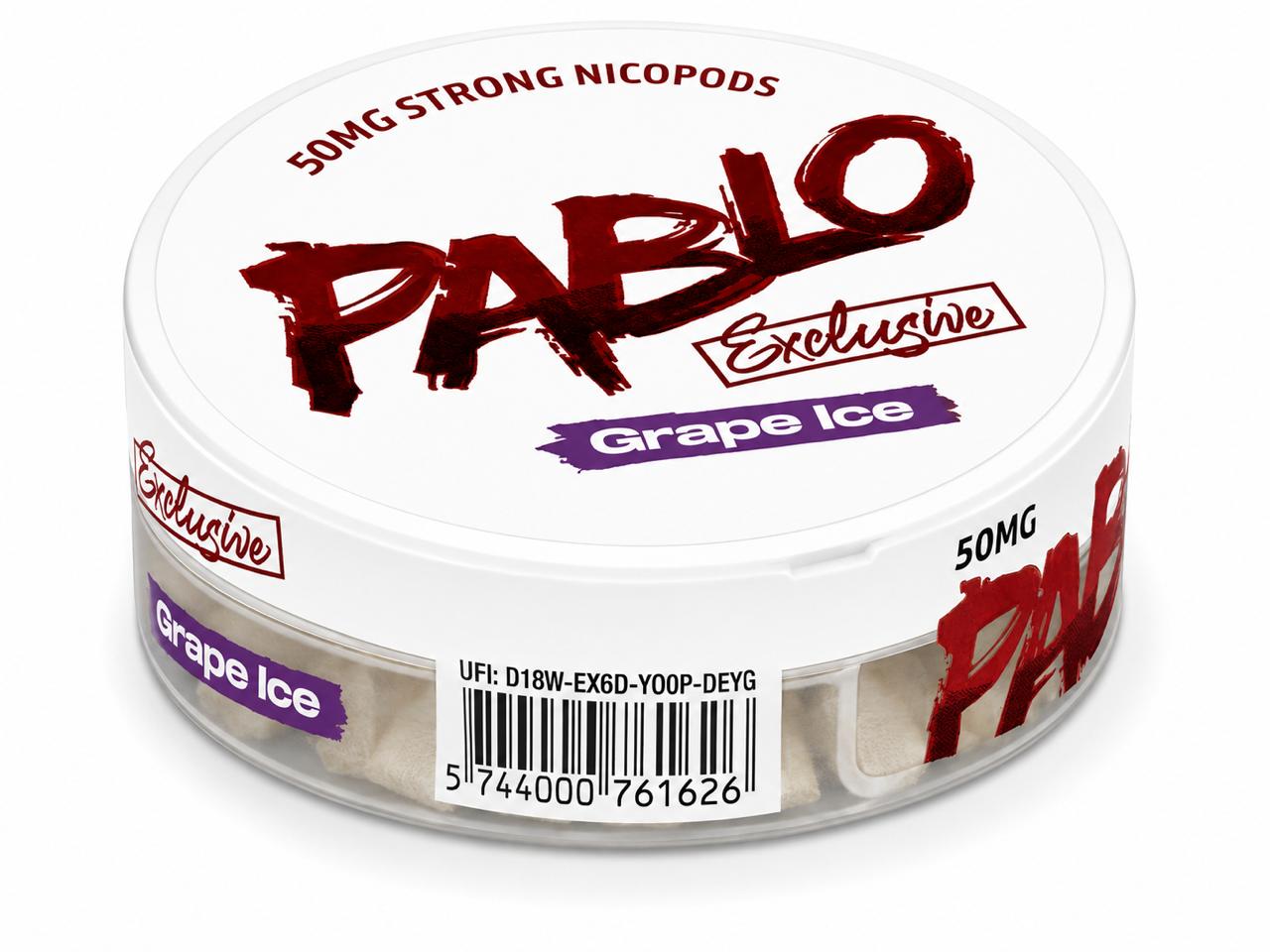 Pablo Grape Ice nicotine pouches