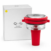 Quasar hookah bowl heat management lid