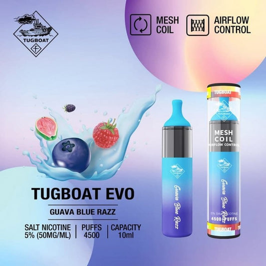 Guava Blue Razz – Authentic in UAE | VAPE DOKHA UAE
