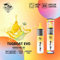 Tugboat EVO Disposable Vape 4500puffs – Authentic in UAE | VAPE DOKHA UAE