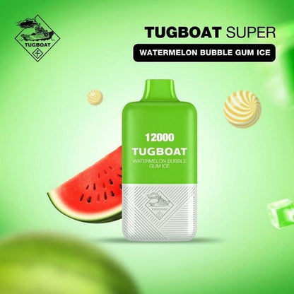 Tugboat Super 12000 Puffs Disposable Vape – Authentic in UAE | VAPE DOKHA UAE