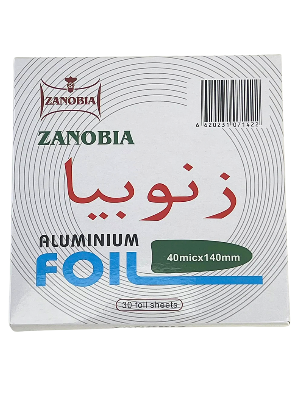 Zanobia Aluminum Foil 40mic x 140mm